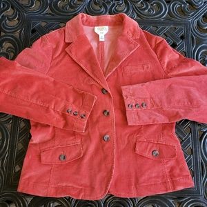 Talbots Plus Size Corduroy Blazer